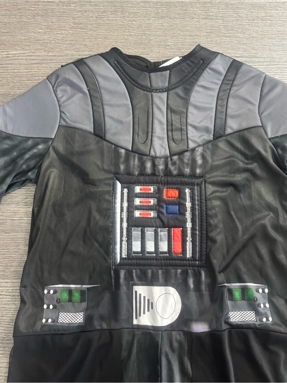 Star Wars Darth Vader Youth Halloween Costume Rubie’s Size Large Jumpsuit ONLY - Picture 2 of 7